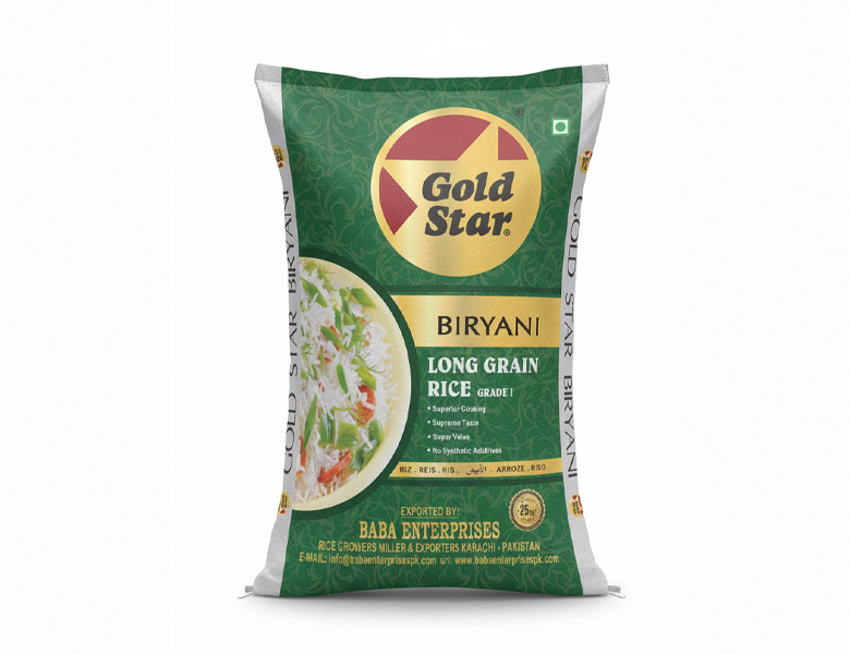 Gold Star Biryari Long Grain Rice Grade 1